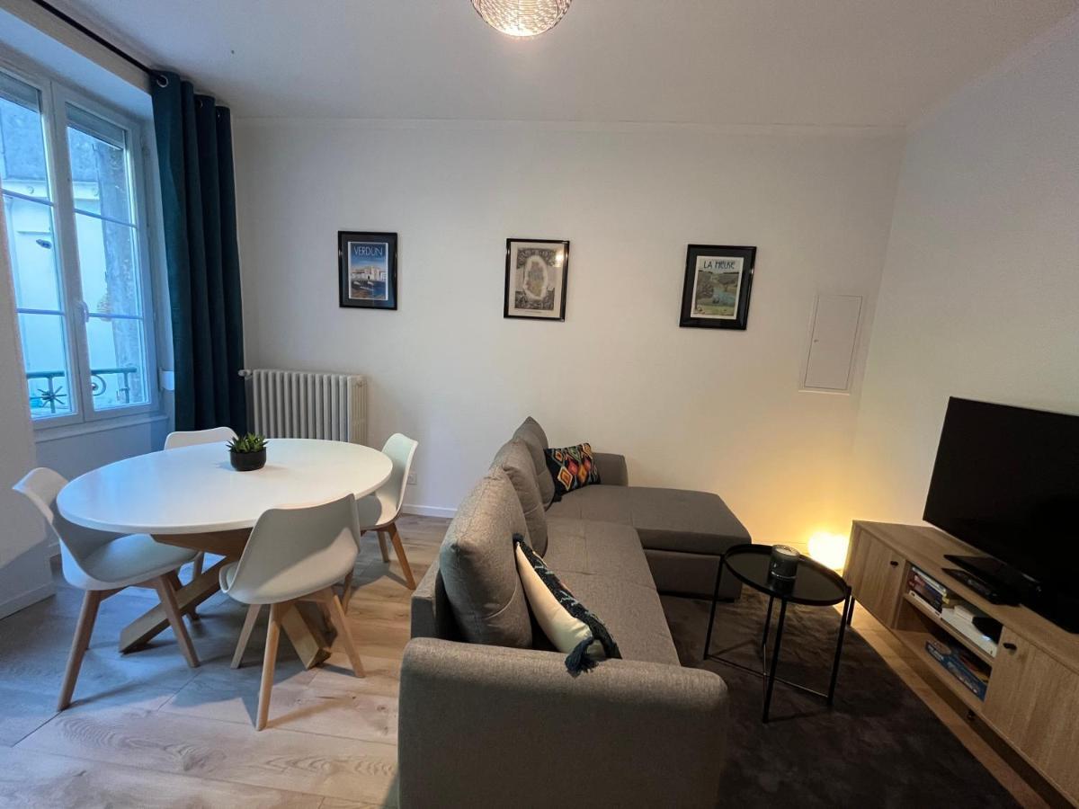 La Cour du Prince: Cozy Ground Floor with Terrace Near Station Verdun-sur-Meuse Exterior photo